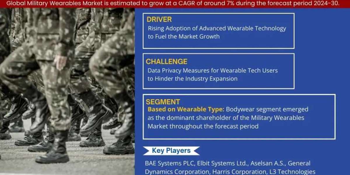 Military Wearables Industry Report 2024–2030: Growth, Trends & Key Players