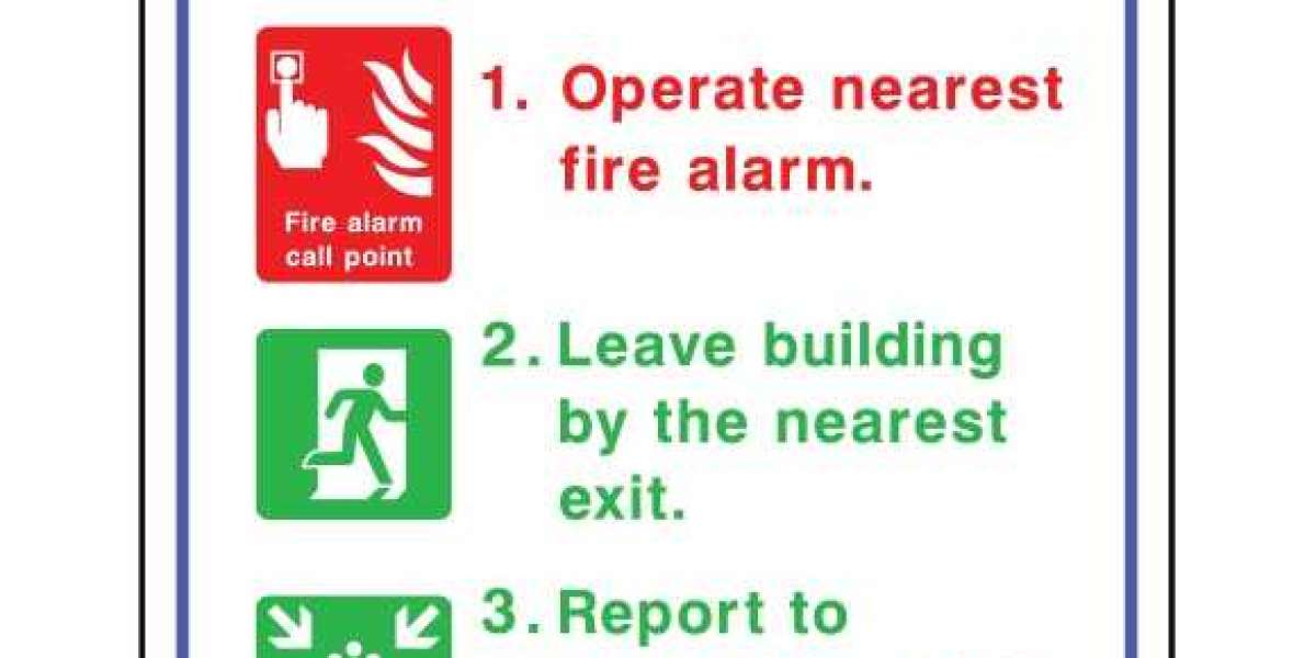 Fire Alarm & Action Signs:Crafting Cohesive Emergency Messaging