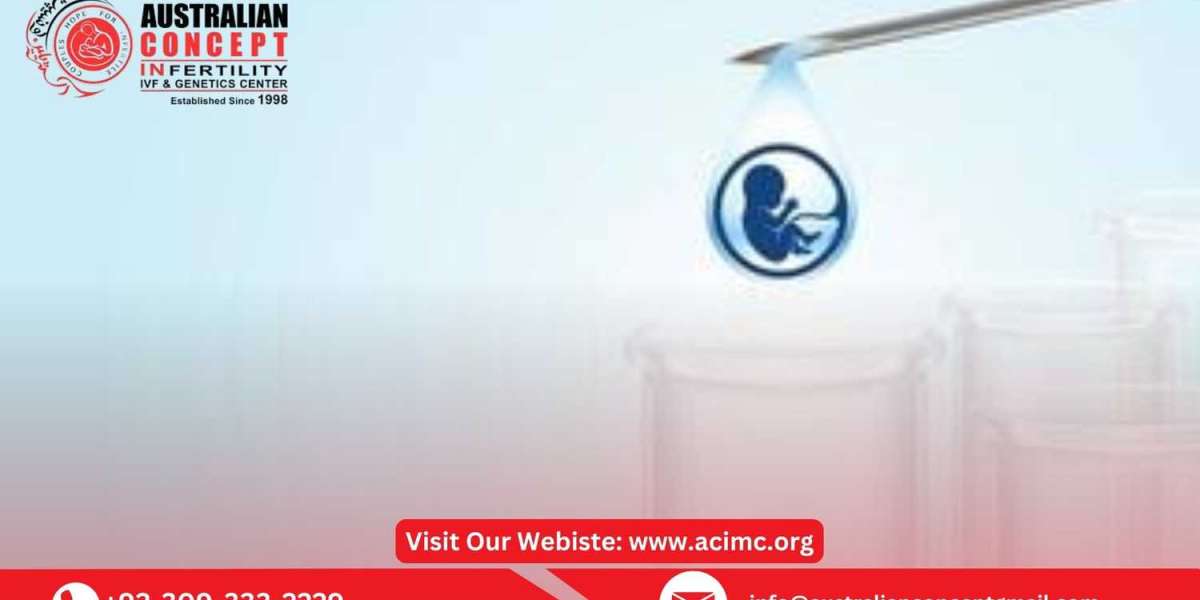 What are the main steps involved in the test tube baby procedure