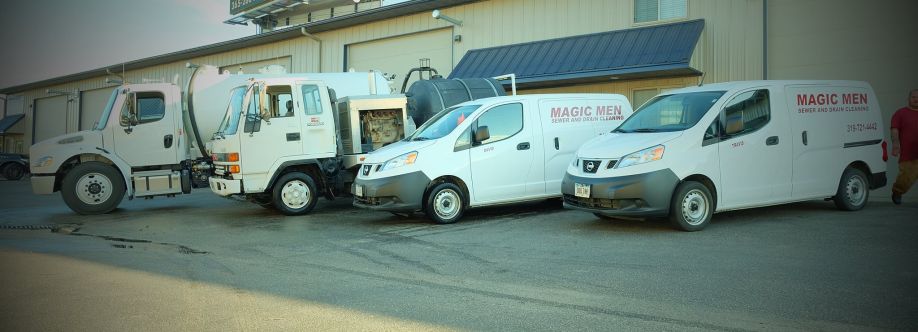 Magic Men Sewer and Drain Cleaning Cover Image