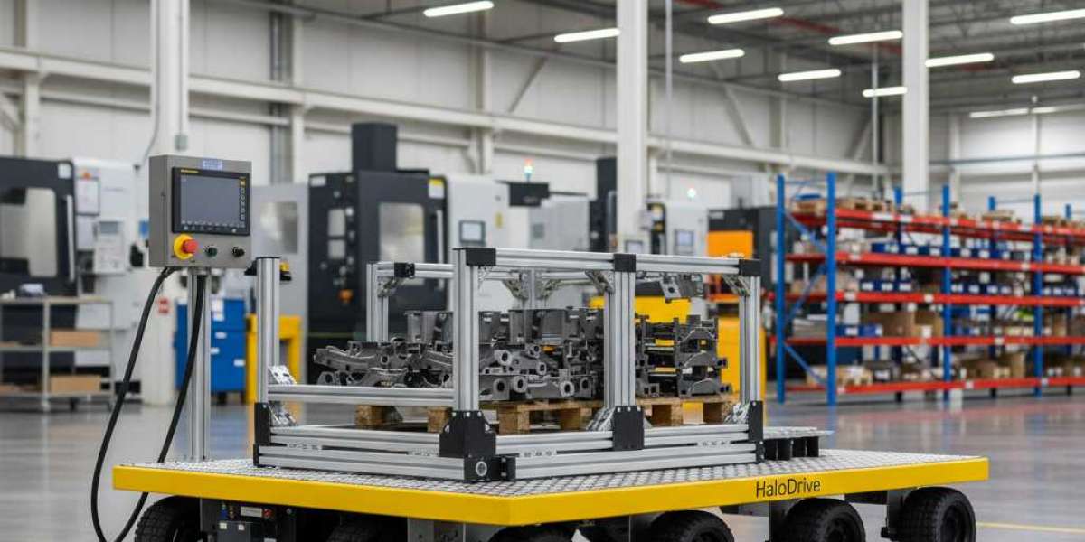 Custom Omnidirectional Industrial Electric Carts | Maximum Power, Precision & Safety