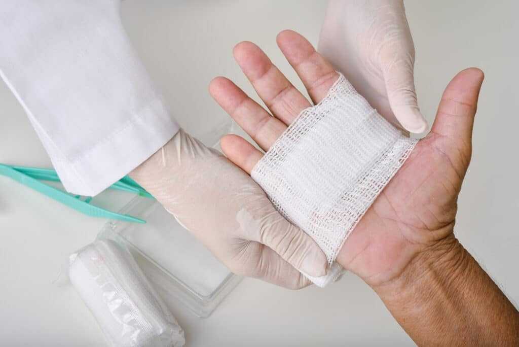 Wound Dressing at home
