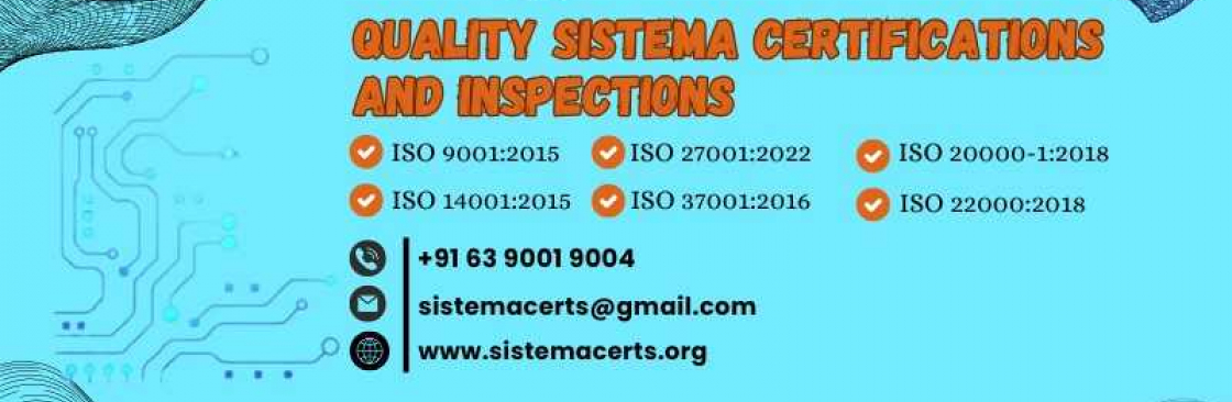 Quality SISTEMA Certification Cover Image