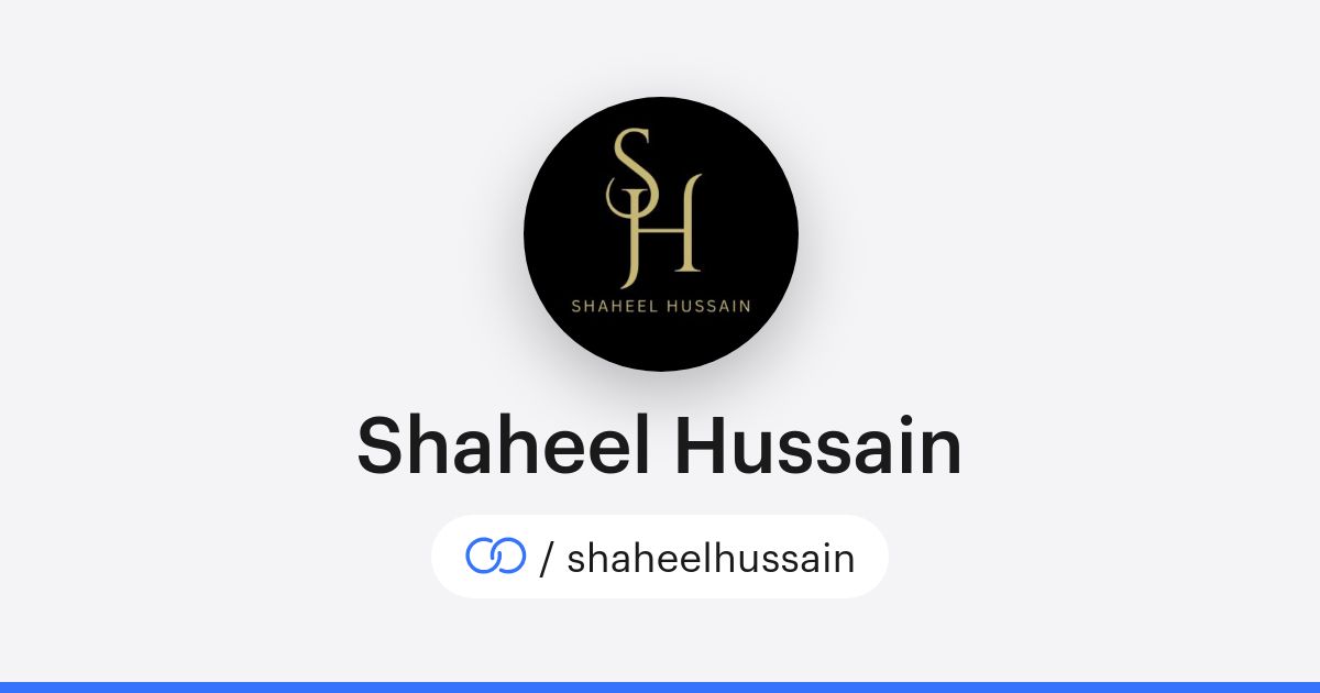 Shaheelhussain on GETTR: Shaheel Hussain Builds Success Through Strong Part...